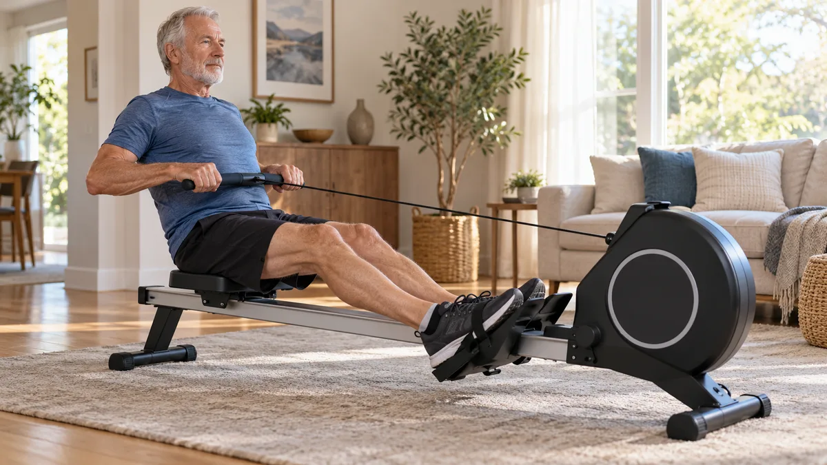 Best Rowing Machine for Seniors: Home Options Compared