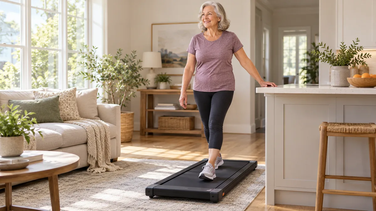 Best Walking Pad for Seniors: Compact Home Options Compared